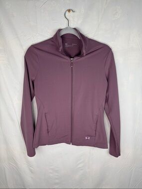 Under Armour Women's Dusty Mauve Full-Zip Utility Jacket